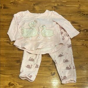Pink Swan Kids set